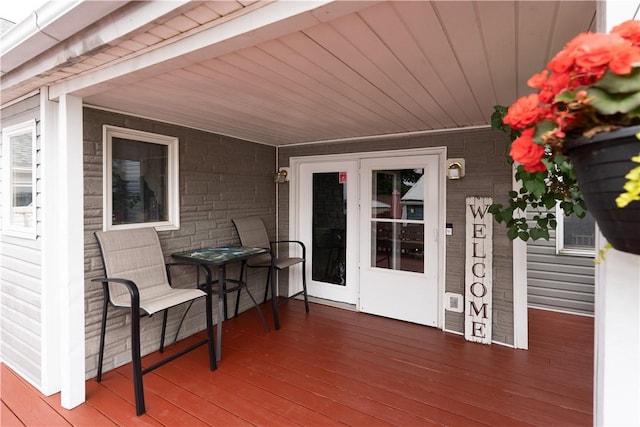 11 Fulton St, North Dansville, NY 14437 - view of deck