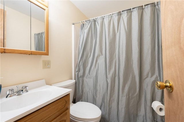 11 Fulton St, North Dansville, NY 14437 - full bathroom featuring vanity and curtained shower