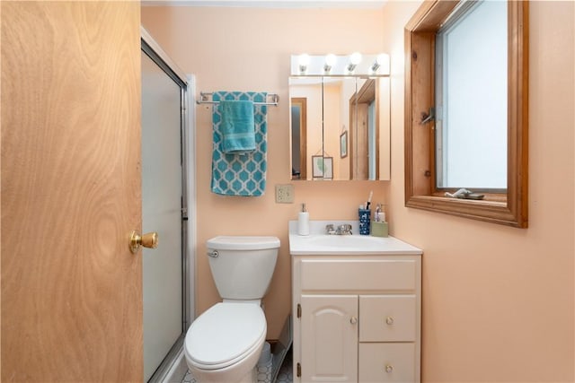 11 Fulton St, North Dansville, NY 14437 - full bathroom with vanity and a stall shower