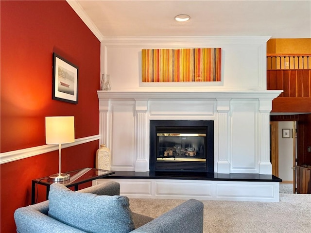3 Suncrest Ter, Oneonta-City, NY 13820 - detailed view of carpet and crown molding