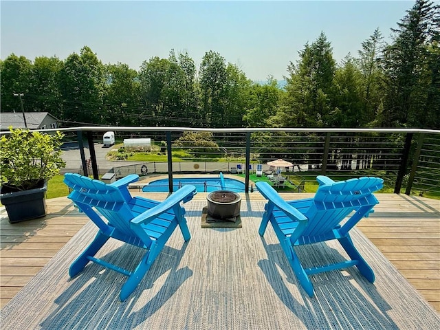 3 Suncrest Ter, Oneonta-City, NY 13820 - view of wooden deck