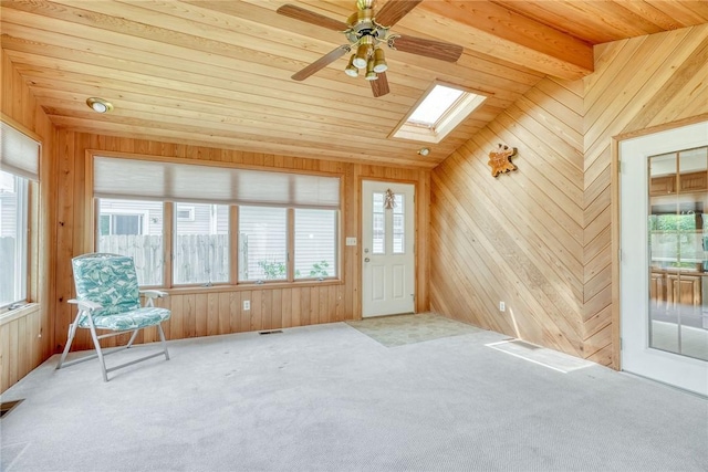 26 Catalina Dr, Irondequoit, NY 14622 - sunroom / solarium featuring a skylight
