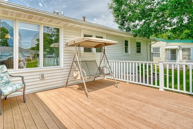 26 Catalina Dr, Irondequoit, NY 14622 - view of wooden deck