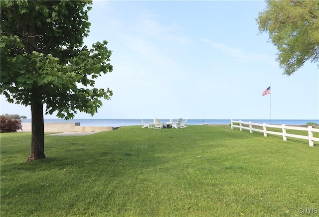 11713 Rays Bay Rd, Henderson, NY 13650 - view of yard featuring a water view