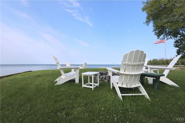 11713 Rays Bay Rd, Henderson, NY 13650 - view of grassy yard with a water view