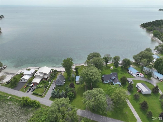 11713 Rays Bay Rd, Henderson, NY 13650 - aerial overview of property's location with a large body of water and nearby suburban area