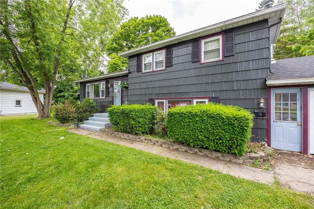 77 Chad Cir, Greece, NY 14616 - split level home featuring a front yard