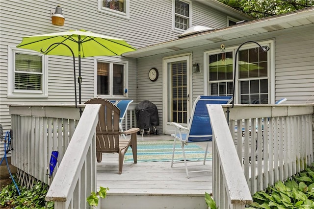 133 Parklands Dr, Greece, NY 14616 - view of wooden terrace