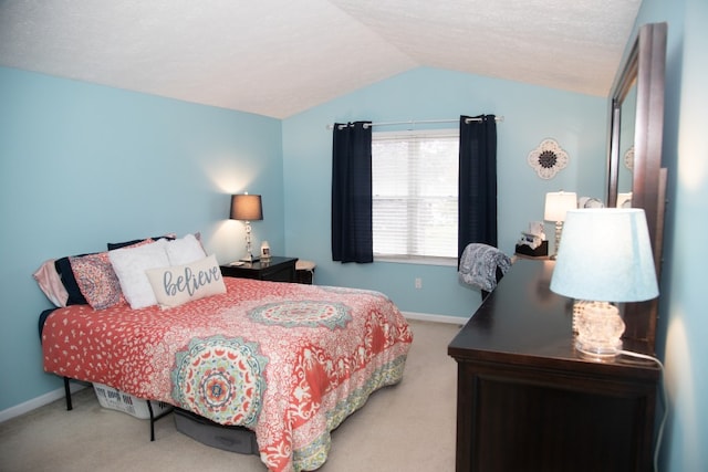 47 Flower Dale Cir, Greece, NY 14626 - carpeted bedroom featuring lofted ceiling and baseboards