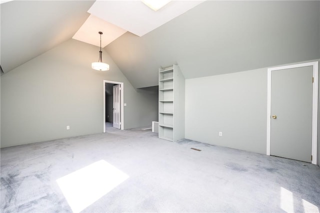 34 Shepard St, Rochester, NY 14620 - additional living space with lofted ceiling and carpet floors