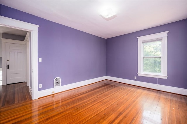 34 Shepard St, Rochester, NY 14620 - spare room with baseboards and hardwood / wood-style floors