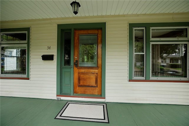 34 Shepard St, Rochester, NY 14620 - property entrance featuring a porch