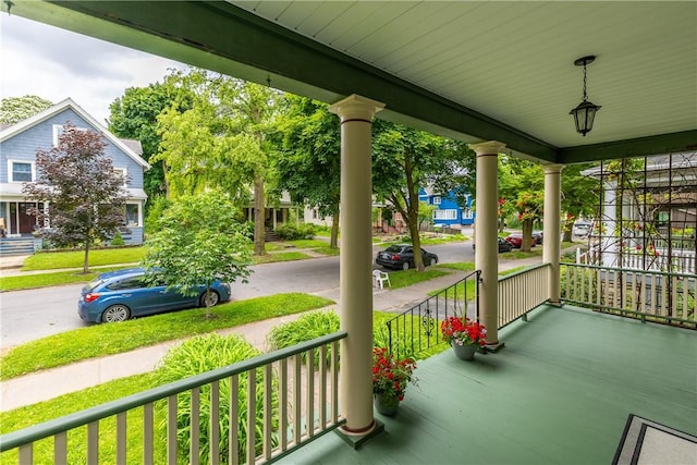 34 Shepard St, Rochester, NY 14620 - view of covered porch
