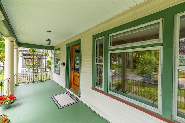 34 Shepard St, Rochester, NY 14620 - view of covered porch