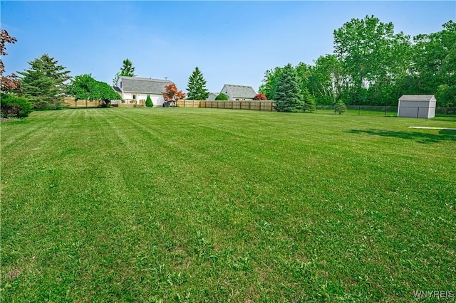 1558 Youngstown Wilson Rd, Porter, NY 14174 - view of yard featuring a storage shed