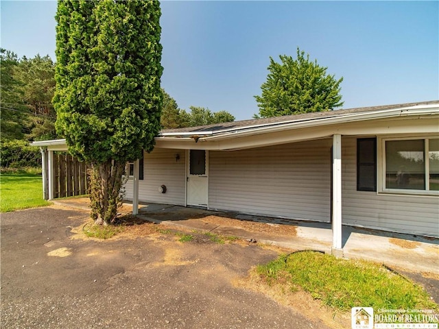 5030 Rte 430, Ellery, NY 14712 - view of front of property featuring an attached carport
