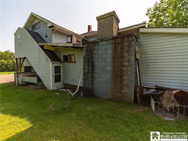 5030 Rte 430, Ellery, NY 14712 - rear view of property featuring a lawn
