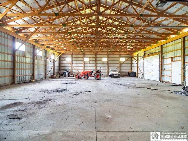 5030 Rte 430, Ellery, NY 14712 - garage with metal wall