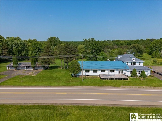5030 Rte 430, Ellery, NY 14712 - view of subject property with a heavily wooded area