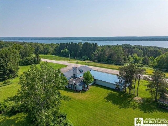 5030 Rte 430, Ellery, NY 14712 - aerial view of property and surrounding area featuring a large body of water