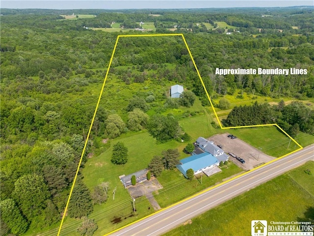 5030 Rte 430, Ellery, NY 14712 - view of property location with property parcel outlined