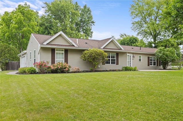 1258 State Rd, Webster, NY 14580 - ranch-style home with a garage and roof with shingles