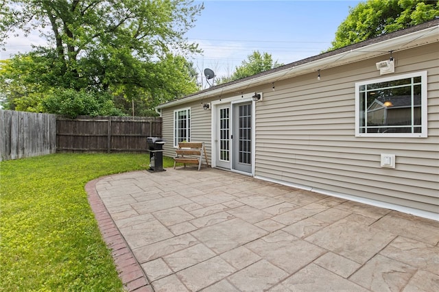 1258 State Rd, Webster, NY 14580 - fenced backyard featuring a patio