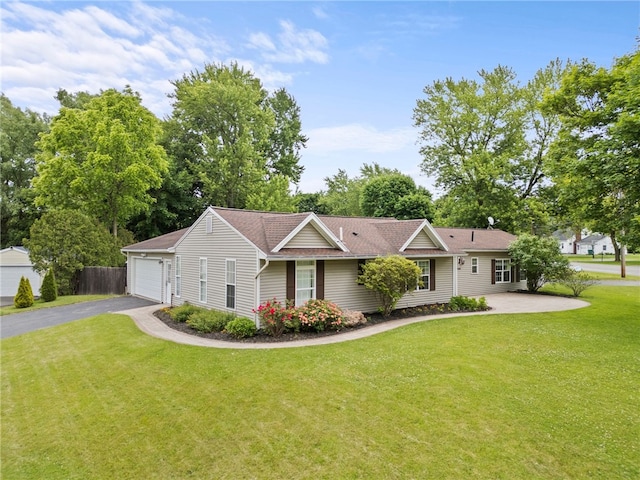 1258 State Rd, Webster, NY 14580 - ranch-style house with asphalt driveway and a shingled roof