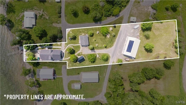 6938 Klock Rd, Lyme, NY 13693 - aerial overview of property's location featuring property boundaries highlighted