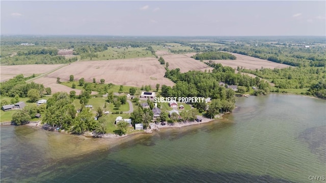 6938 Klock Rd, Lyme, NY 13693 - aerial view of sparsely populated area featuring a large body of water