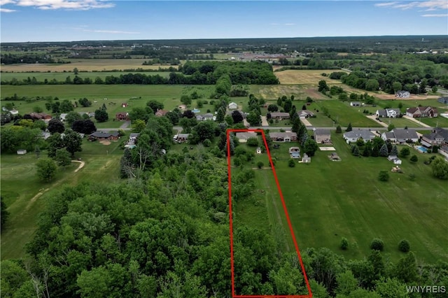 6182 Townline Rd, Wheatfield, NY 14094 - view of property location with property parcel outlined
