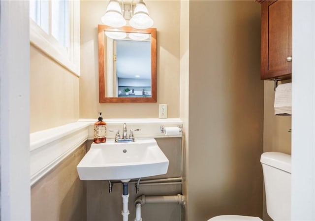 16 Clearview Dr, Henrietta, NY 14534 - half bathroom featuring toilet and a sink