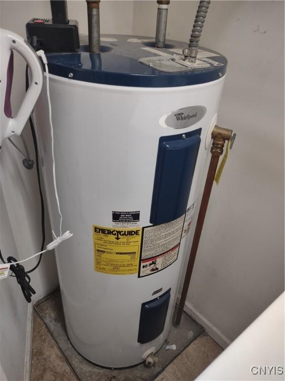 407 Fultz Dr, Oneida-Inside, NY 13421 - utilities featuring water heater