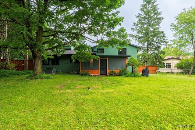 4535 Ransom Rd, Clarence, NY 14031 - back of property with a sunroom