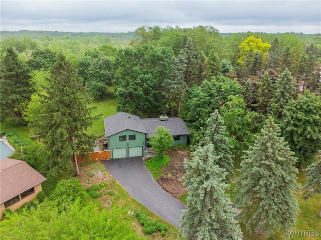 4535 Ransom Rd, Clarence, NY 14031 - view of subject property featuring a heavily wooded area