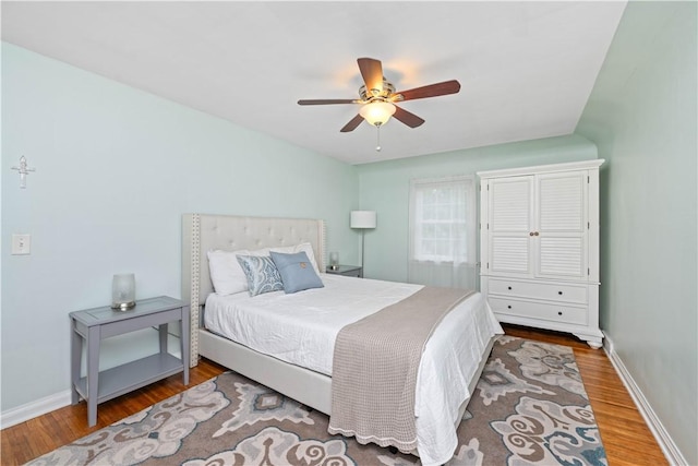 30 Northfield Rd, Irondequoit, NY 14617 - bedroom featuring wood finished floors and ceiling fan