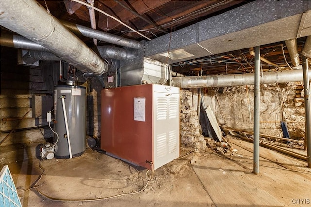 7418 Main St, Newport, NY 13416 - utilities with gas water heater and heating unit