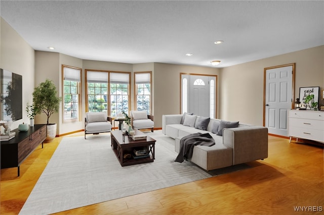139 Autumn Creek Ct, Amherst, NY 14051 - living room with recessed lighting and baseboards