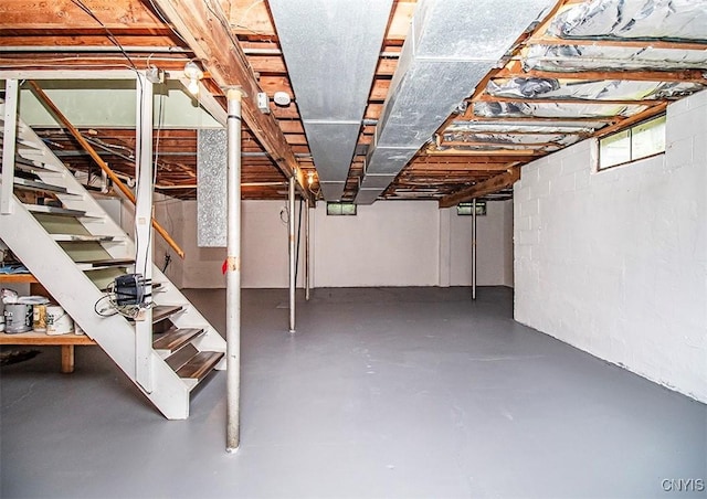 3959 Number Nine Rd, Cazenovia, NY 13035 - basement featuring stairs