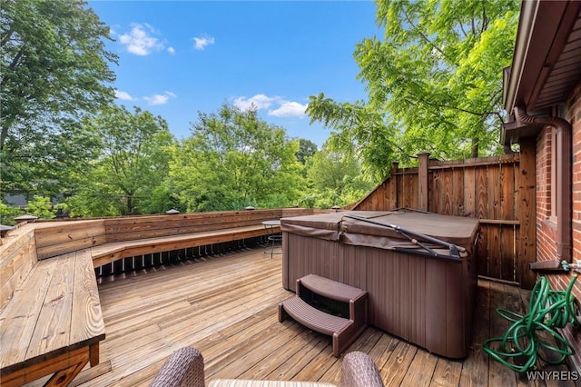 176 Mount Vernon Rd, Amherst, NY 14226 - deck with a hot tub