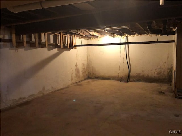 1407 N James St, Rome-Inside, NY 13440 - view of unfinished basement