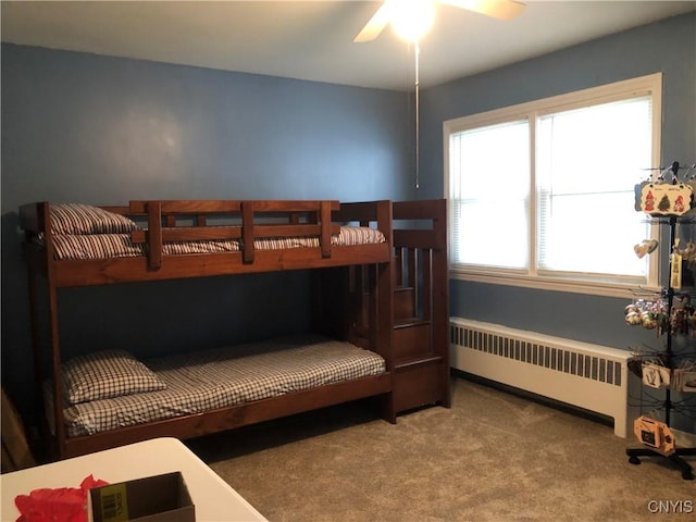 1407 N James St, Rome-Inside, NY 13440 - bedroom featuring radiator and carpet flooring