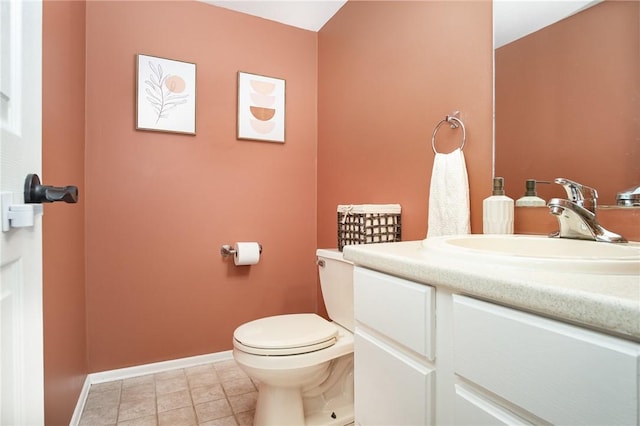 55 Creighton Ln, Greece, NY 14612 - half bathroom featuring baseboards and vanity