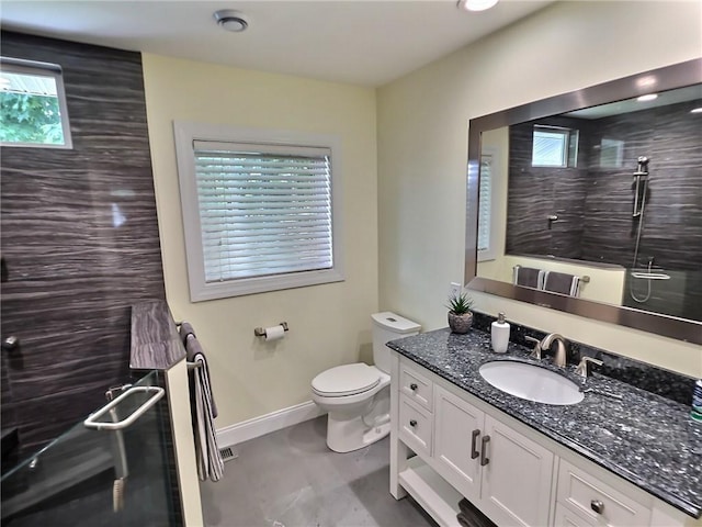 40 Ice Rose Ln, Henrietta, NY 14623 - bathroom featuring vanity and an enclosed shower