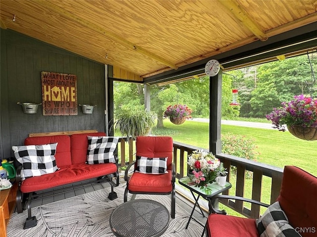 11797 State Route 70, Grove, NY 14884 - wooden terrace featuring a yard