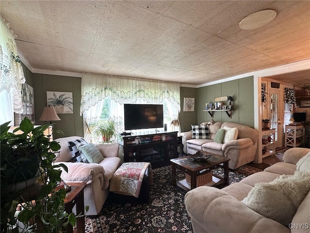 11797 State Route 70, Grove, NY 14884 - living area with ornamental molding