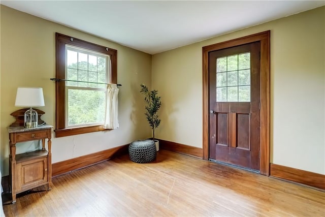 79 Rawlinson Rd, Irondequoit, NY 14617 - foyer with wood finished floors and baseboards