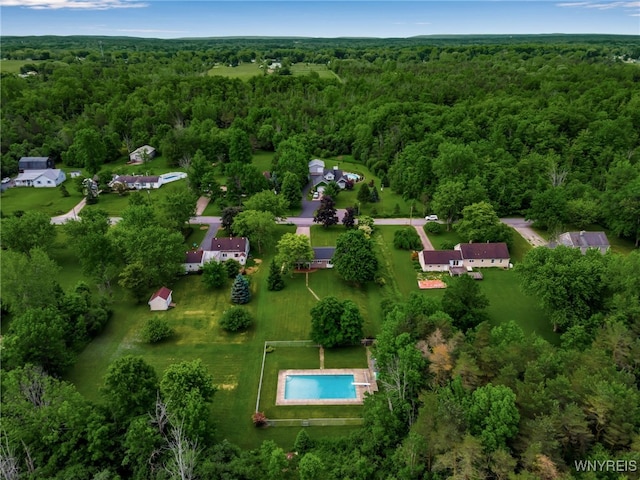 218 Hall Rd, Lancaster, NY 14059 - view of property location with a forest