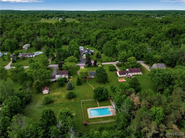 218 Hall Rd, Lancaster, NY 14059 - view of property location with a heavily wooded area