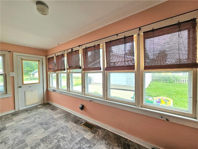 52 Maple Ave, Cohocton, NY 14826 - view of unfurnished sunroom